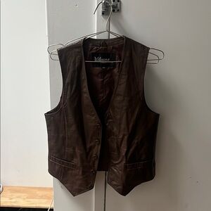 Wilsons Leather Brown Vest